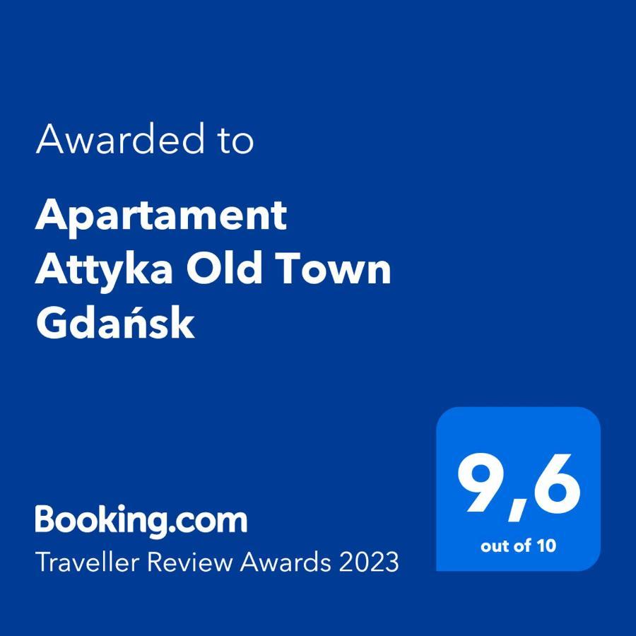 Apartament Attyka Old Town Gdansk Gdańsk Exterior foto
